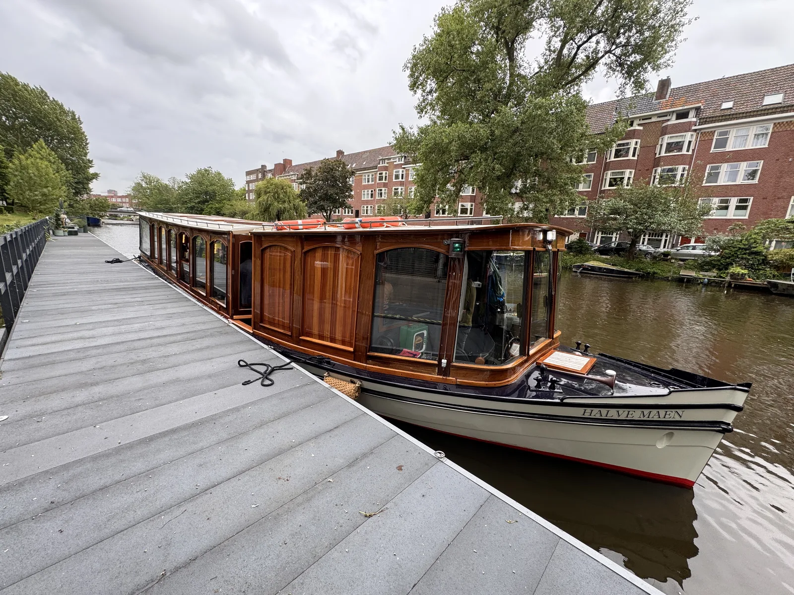 Professioneel Schipper – Halve Maen, Amsterdamse Grachten