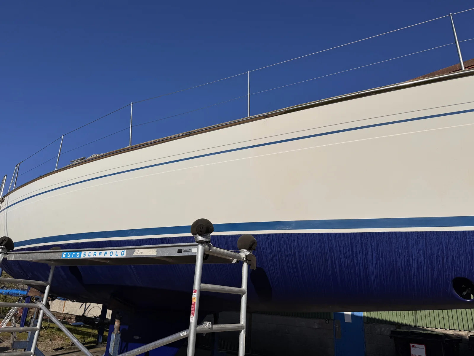 GRP Rompschade na Aanvaring – 50 ft Zeiljacht